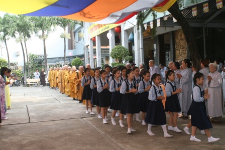 Lễ tổng kết công tác Phật Sự năm 2013 của BTS GHPGVN Quận Tân Phú