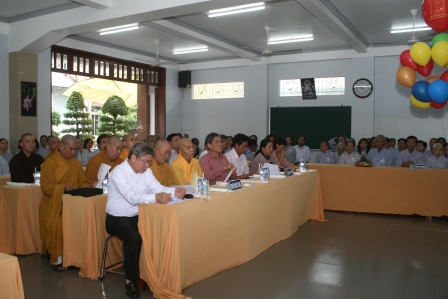 Lễ tổng kết công tác Phật Sự năm 2013 của BTS GHPGVN Quận Tân Phú