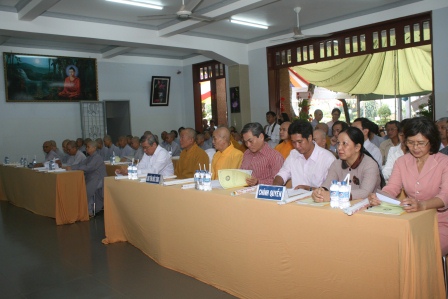 Lễ tổng kết công tác Phật Sự năm 2013 của BTS GHPGVN Quận Tân Phú