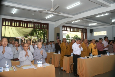 Lễ tổng kết công tác Phật Sự năm 2013 của BTS GHPGVN Quận Tân Phú