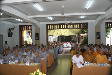 Lễ tổng kết công tác Phật Sự năm 2013 của BTS GHPGVN Quận Tân Phú