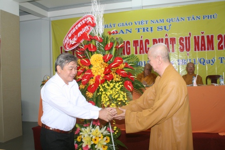 Lễ tổng kết công tác Phật Sự năm 2013 của BTS GHPGVN Quận Tân Phú