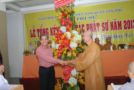 Lễ tổng kết công tác Phật Sự năm 2013 của BTS GHPGVN Quận Tân Phú
