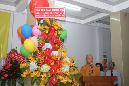 Lễ tổng kết công tác Phật Sự năm 2013 của BTS GHPGVN Quận Tân Phú