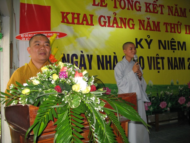 Lễ tổng kết năm 1 và khai giảng năm 2 trường TCPH Ninh Thuận