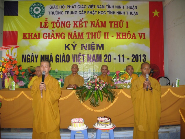 Lễ tổng kết năm 1 và khai giảng năm 2 trường TCPH Ninh Thuận