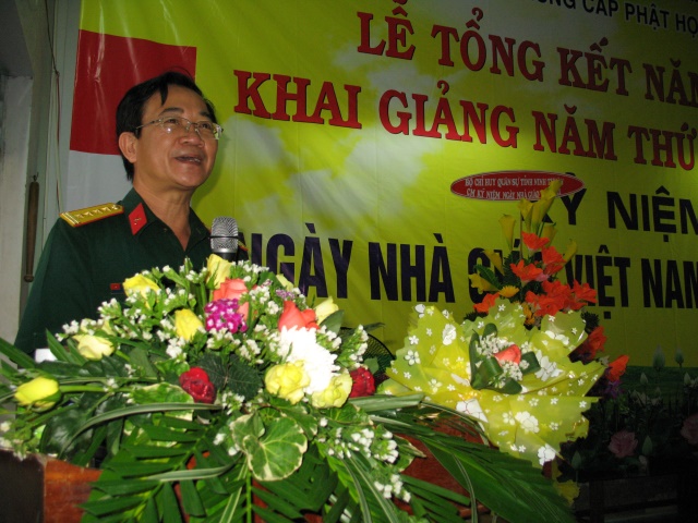 Lễ tổng kết năm 1 và khai giảng năm 2 trường TCPH Ninh Thuận