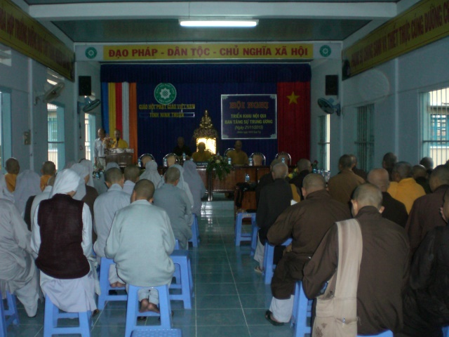 Ninh Thuận: Triển khai nội quy của Ban Tăng Sự TW