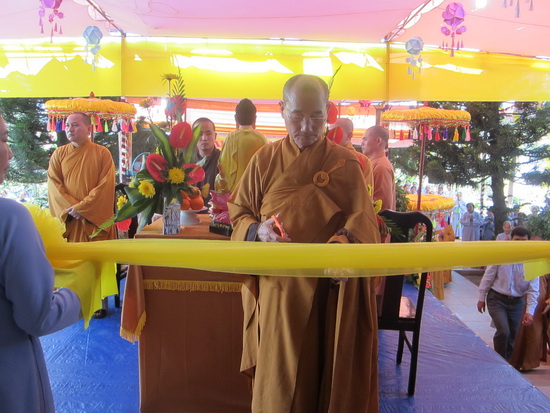 Khánh Hòa: Chùa Trường Quang tổ chức lễ khánh tạ