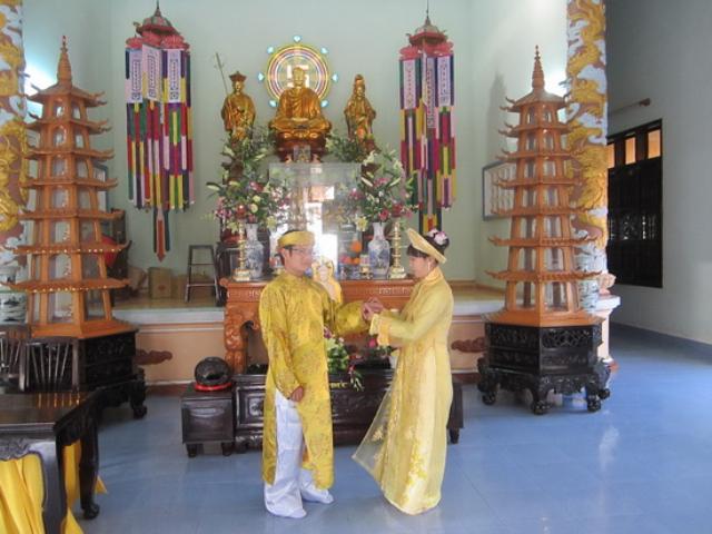 Chùa Đức Hòa tổ chức lễ hằng thuận