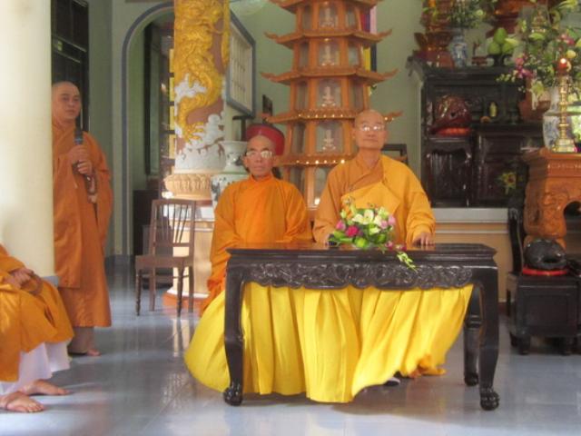Chùa Đức Hòa tổ chức lễ hằng thuận