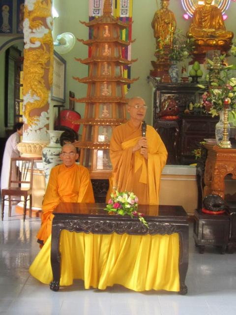 Chùa Đức Hòa tổ chức lễ hằng thuận