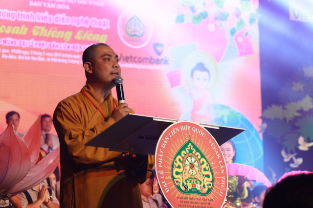 TP.HCM: Chương trình biểu diễn nghệ thuật Vesak thiêng liêng