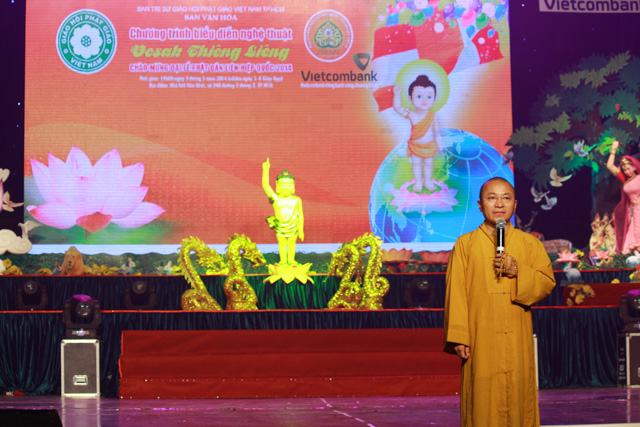 TP.HCM: Chương trình biểu diễn nghệ thuật Vesak thiêng liêng