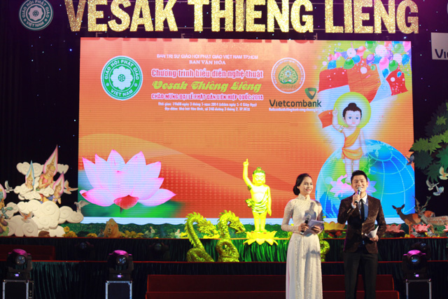 TP.HCM: Chương trình biểu diễn nghệ thuật Vesak thiêng liêng