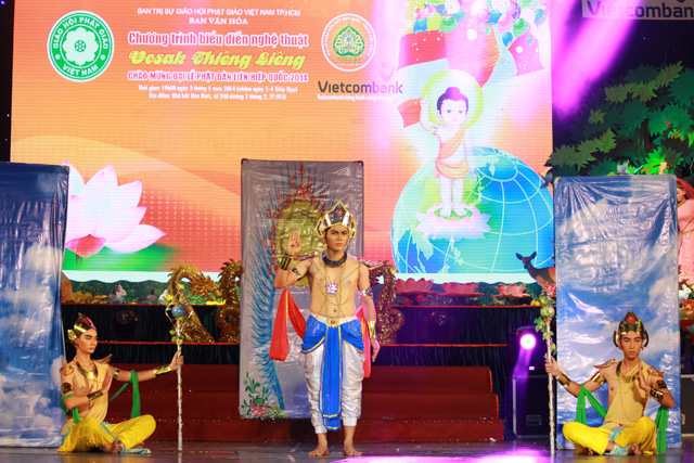 TP.HCM: Chương trình biểu diễn nghệ thuật Vesak thiêng liêng