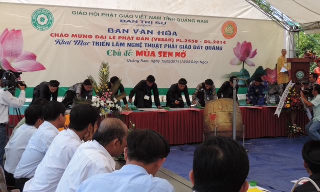 Quảng Nam: Ban Văn hóa Phật giáo tỉnh xác lập 3 kỷ lục Việt Nam