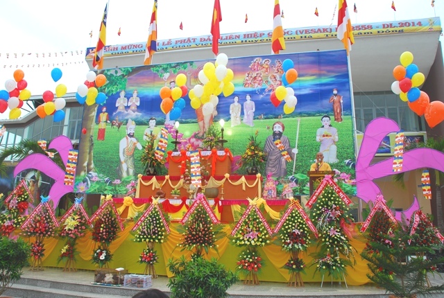 Lâm Đồng:  GHPGVN huyện Lâm Hà tổ chức Đại lễ Phật Đản 2014