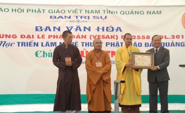 Quảng Nam: Ban Văn hóa Phật giáo tỉnh xác lập 3 kỷ lục Việt Nam
