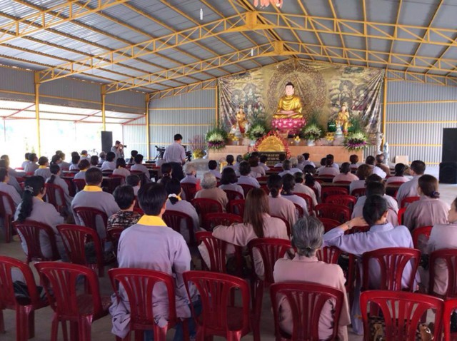 Học viện PGVN tại Tp. HCM tổ chức khóa tu