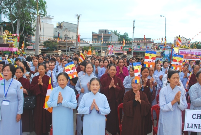 Lâm Đồng:  GHPGVN huyện Lâm Hà tổ chức Đại lễ Phật Đản 2014