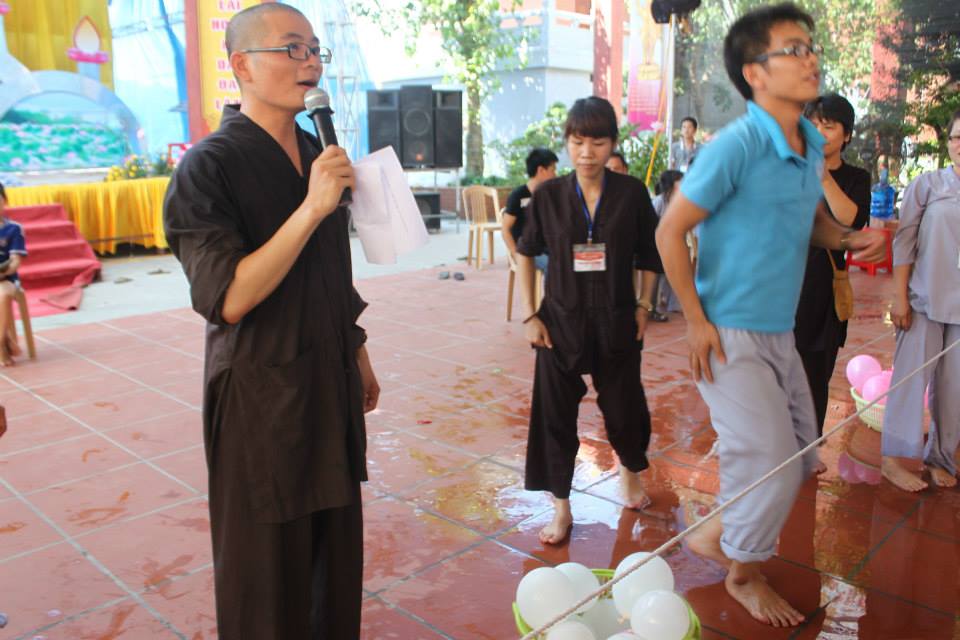 Thái Bình: Hội thi giáo lý  trong khóa tu Nụ Thương Sen Hồng lần 2 tại chùa Từ Xuyên
