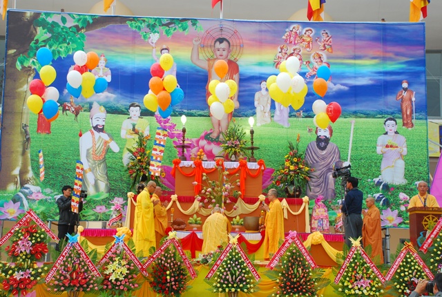 Lâm Đồng:  GHPGVN huyện Lâm Hà tổ chức Đại lễ Phật Đản 2014