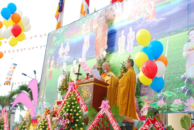 Lâm Đồng:  GHPGVN huyện Lâm Hà tổ chức Đại lễ Phật Đản 2014