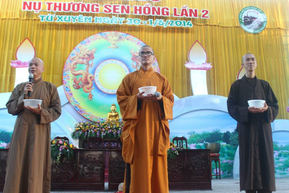 Thái Bình: Hội thi giáo lý  trong khóa tu Nụ Thương Sen Hồng lần 2 tại chùa Từ Xuyên