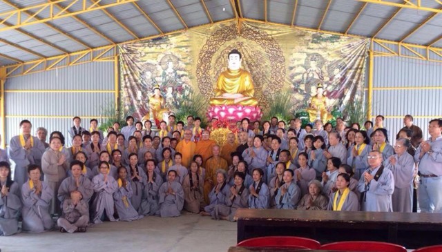 Học viện PGVN tại Tp. HCM tổ chức khóa tu