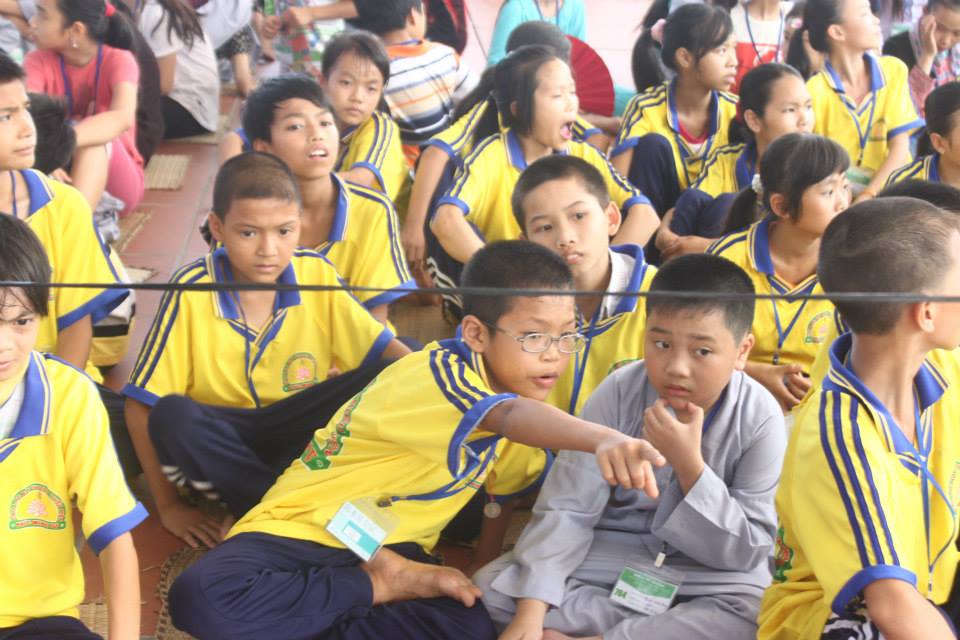Thái Bình: Hội thi giáo lý  trong khóa tu Nụ Thương Sen Hồng lần 2 tại chùa Từ Xuyên