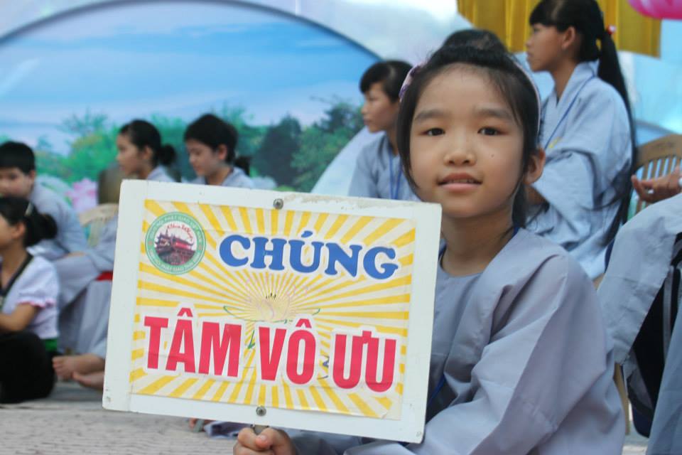 Thái Bình: Hội thi giáo lý  trong khóa tu Nụ Thương Sen Hồng lần 2 tại chùa Từ Xuyên