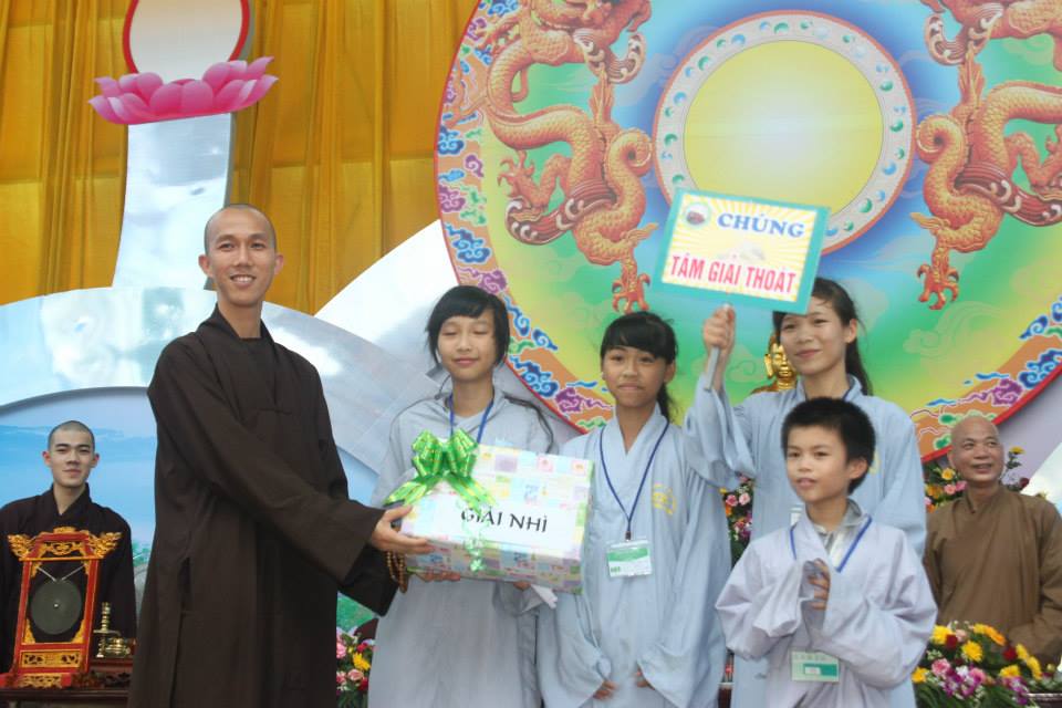Thái Bình: Hội thi giáo lý  trong khóa tu Nụ Thương Sen Hồng lần 2 tại chùa Từ Xuyên