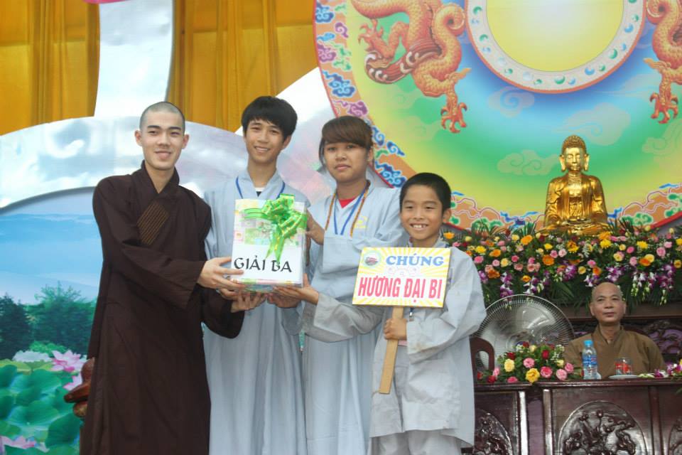 Thái Bình: Hội thi giáo lý  trong khóa tu Nụ Thương Sen Hồng lần 2 tại chùa Từ Xuyên