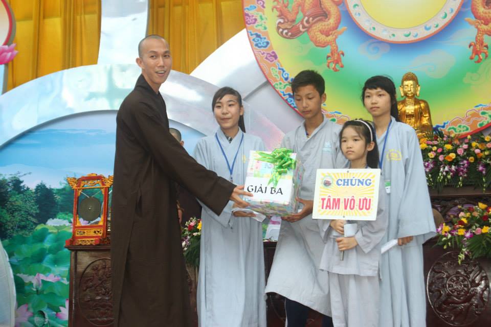 Thái Bình: Hội thi giáo lý  trong khóa tu Nụ Thương Sen Hồng lần 2 tại chùa Từ Xuyên