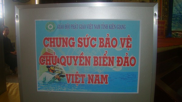 Phật giáo Kiên Giang đồng lòng hướng về Biển Đông