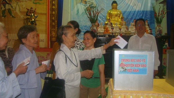 Phật giáo Kiên Giang đồng lòng hướng về Biển Đông