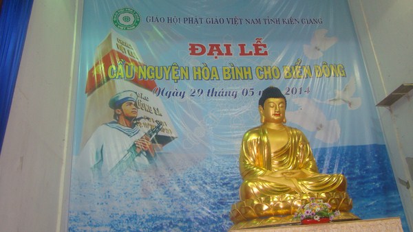 Phật giáo Kiên Giang đồng lòng hướng về Biển Đông