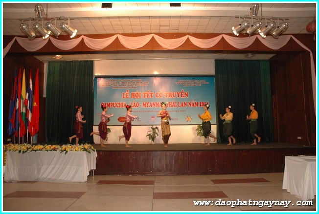 TP. HCM: Lễ hội tết cổ truyền Campuchia - Lào - Myanmar - Thái Lan năm 2014