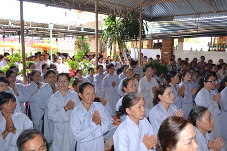 ĐăkLăk:  Lễ an vị tôn tượng Quan Âm lộ thiên tại chùa Phước Hòa