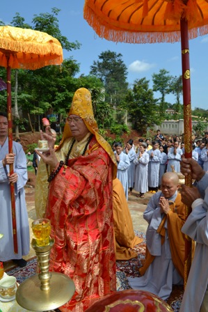ĐăkLăk:  Lễ an vị tôn tượng Quan Âm lộ thiên tại chùa Phước Hòa