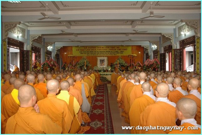 TP. HCM: Lễ tưởng niệm lần thứ 30 cố ĐLHT. Thích Trí Thủ