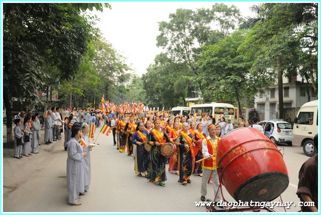 Hà Nội: Chùa Bằng chào mừng đại lễ Phật đản 2558 - Phần 1