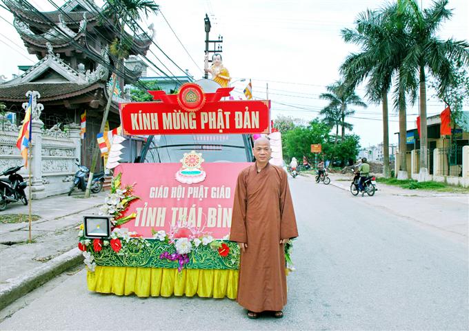 Thái Bình: Long trọng tổ chức Đại lễ Phật đản Vesak 2014