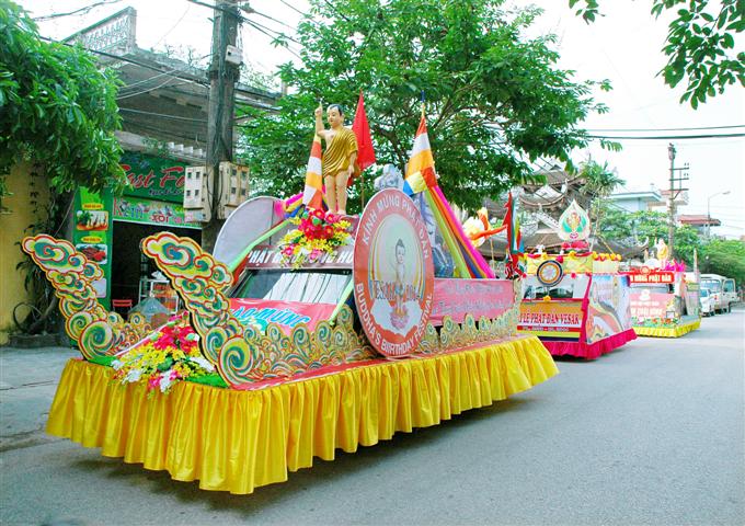 Thái Bình: Long trọng tổ chức Đại lễ Phật đản Vesak 2014