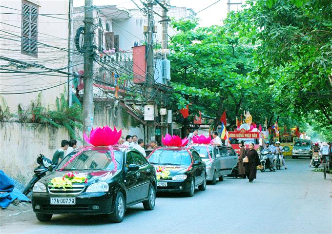 Thái Bình: Long trọng tổ chức Đại lễ Phật đản Vesak 2014
