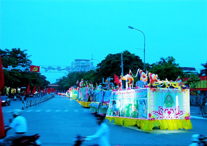 Thái Bình: Long trọng tổ chức Đại lễ Phật đản Vesak 2014