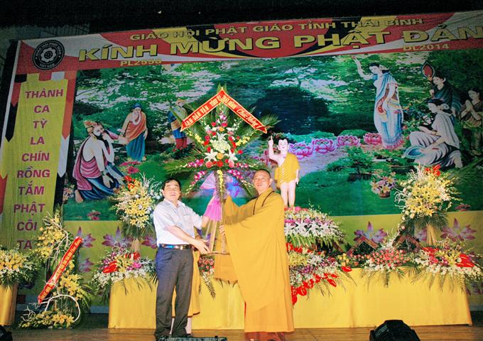 Thái Bình: Long trọng tổ chức Đại lễ Phật đản Vesak 2014