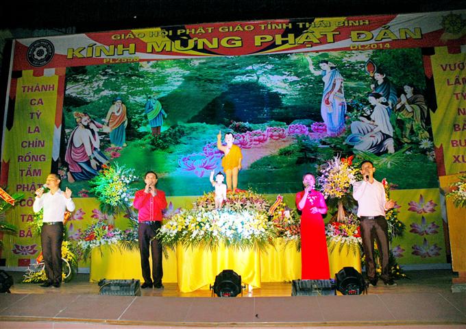 Thái Bình: Long trọng tổ chức Đại lễ Phật đản Vesak 2014