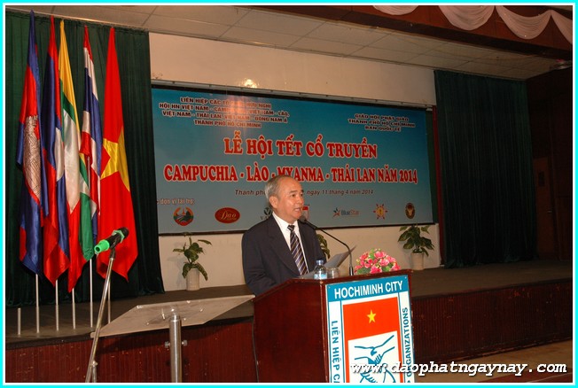 TP. HCM: Lễ hội tết cổ truyền Campuchia - Lào - Myanmar - Thái Lan năm 2014